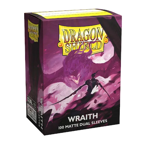 Dragon Shield Wraith Dual Matte Standard Size Sleeves 100pk